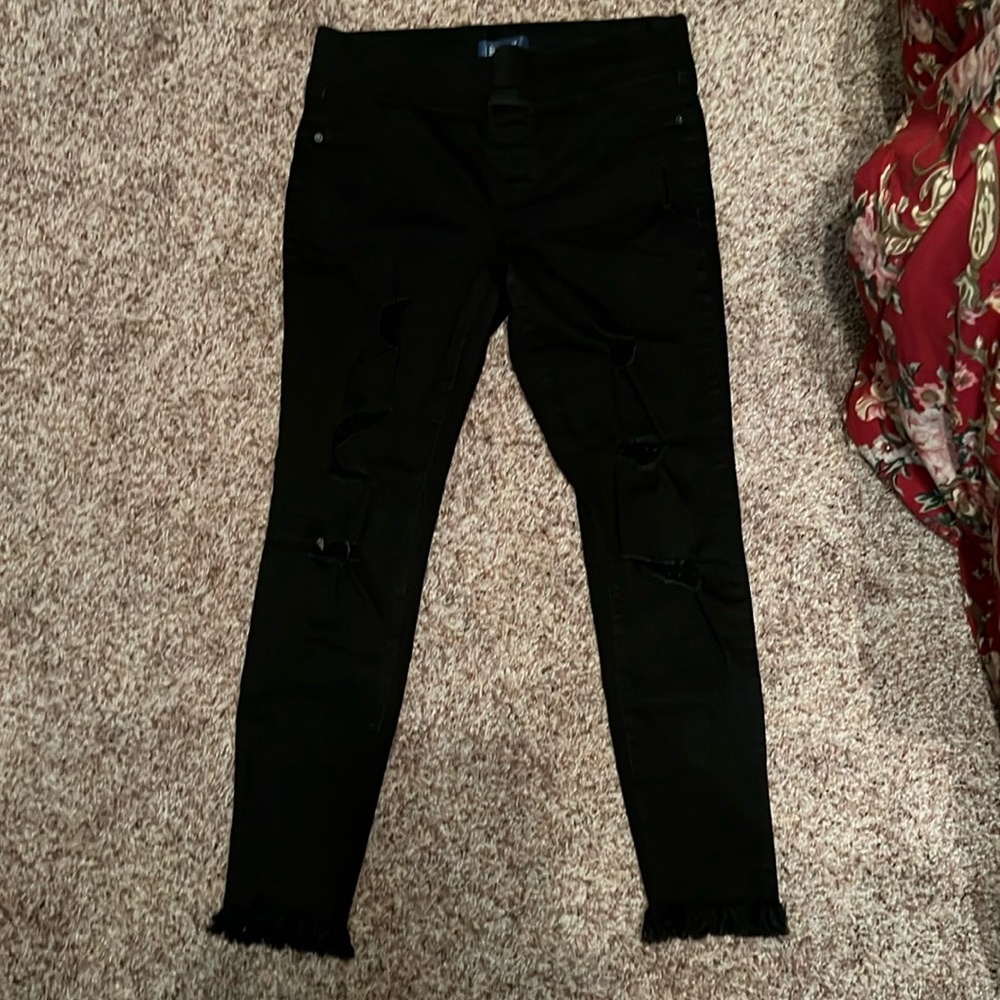 Old navy size 10 black jeggings